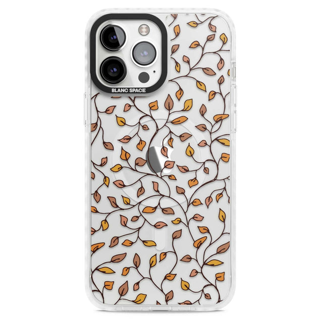 Personalised Autumn Leaves Pattern