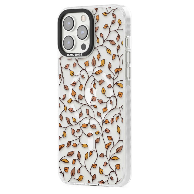 Personalised Autumn Leaves Pattern