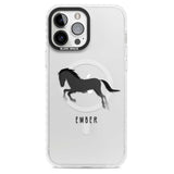 Personalised Black Horse