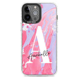 Personalised Pink & Purple - Marble