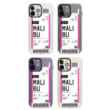 Personalised Pink Malibu Boarding Pass