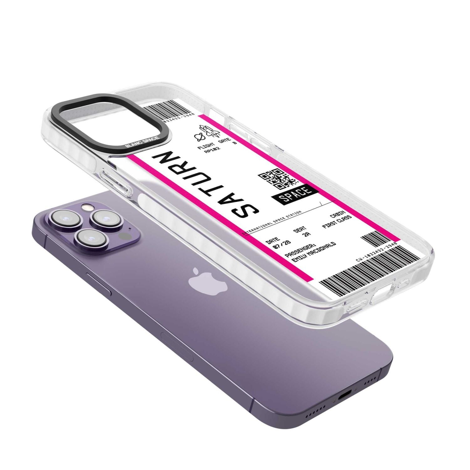 Personalised Saturn Travel Ticket