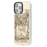 Personalised The Lovers Tarot Card - Solid Cream