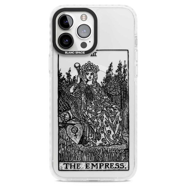 Personalised The Empress Tarot Card - Transparent