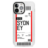 Personalised Sydney Boarding Pass