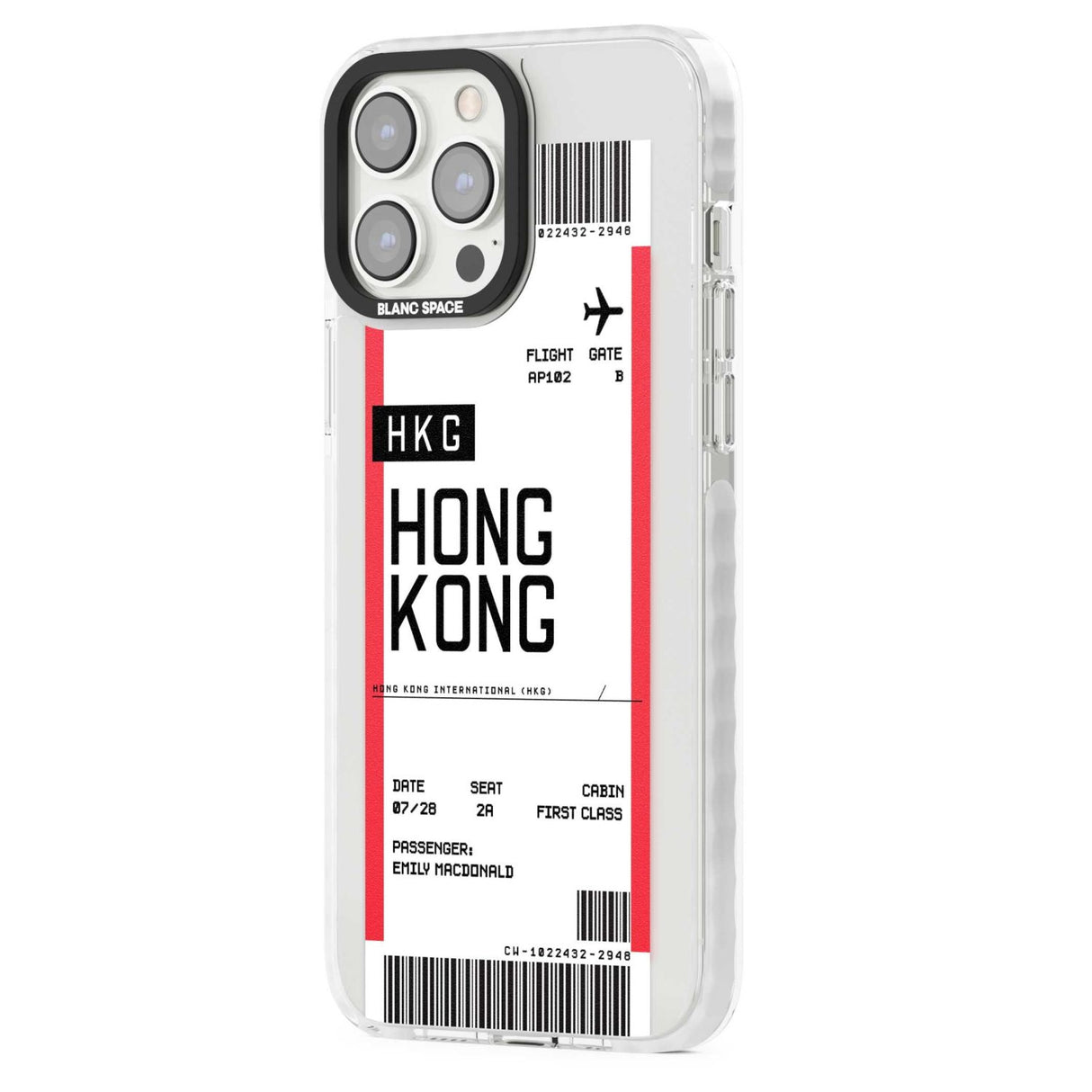 Personalised Hong Kong Boarding Pass