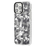 Dark Grey Cat Camouflage Pattern