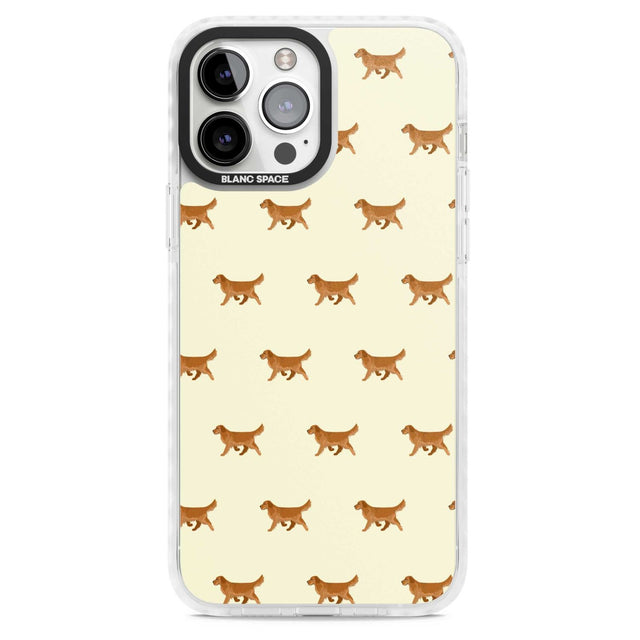 Golden Retriever Dog Pattern