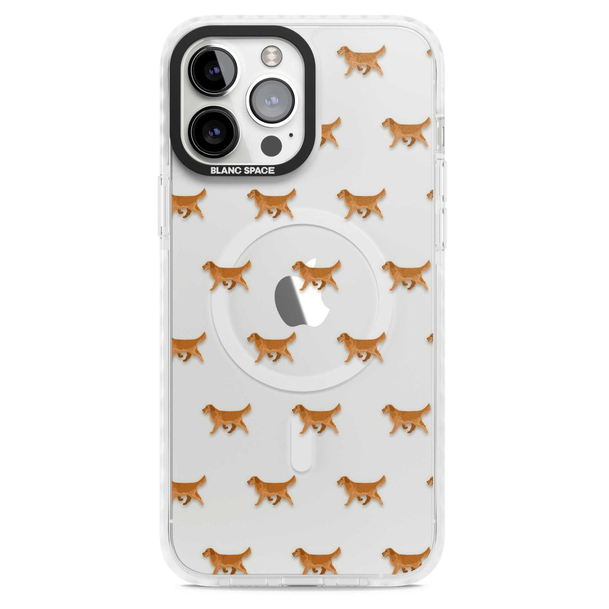 Golden Retriever Dog Pattern Clear