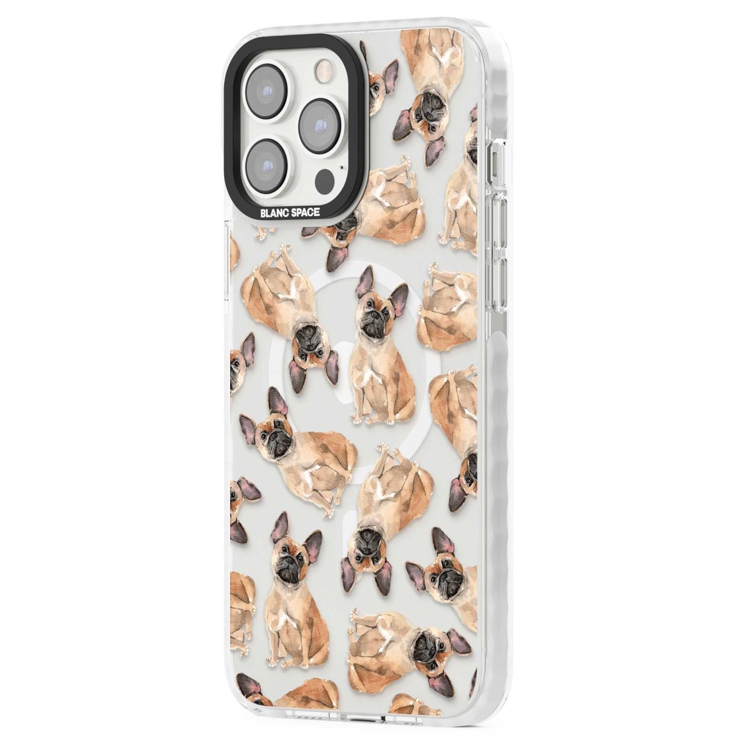 French Bulldog Watercolour Pattern