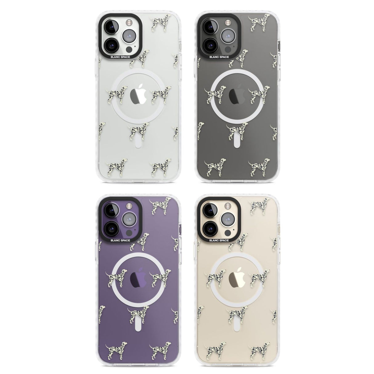 Dalmation Dog Pattern Clear