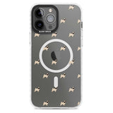 Pug Dog Pattern Clear