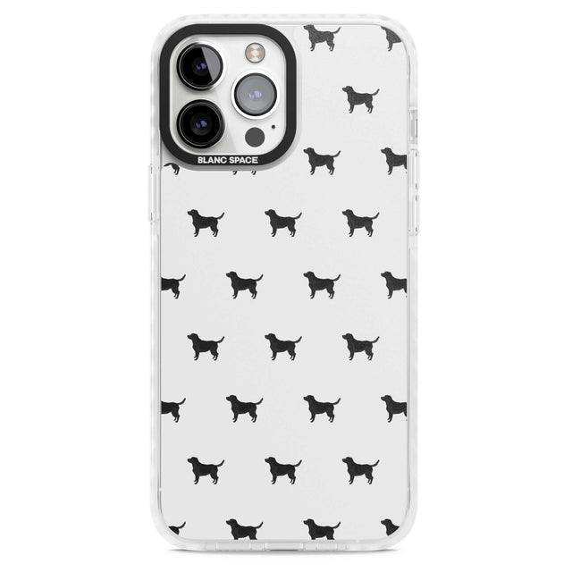 Black Labrador Dog Pattern