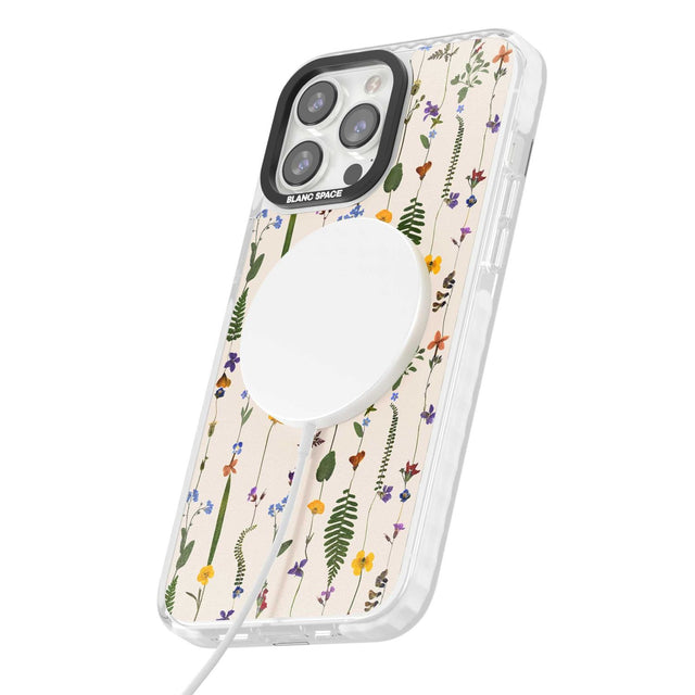 Wildflower Chain Design - Cream