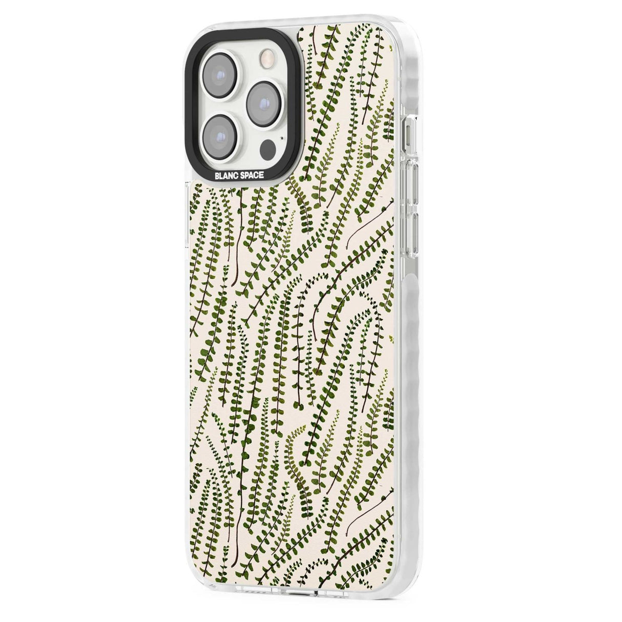 Fern Leaf Pattern Design - Cream