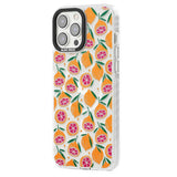 Blood Orange Fruit Pattern Transparent