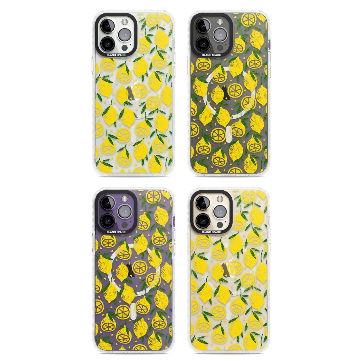 Bright Lemon Fruity Pattern