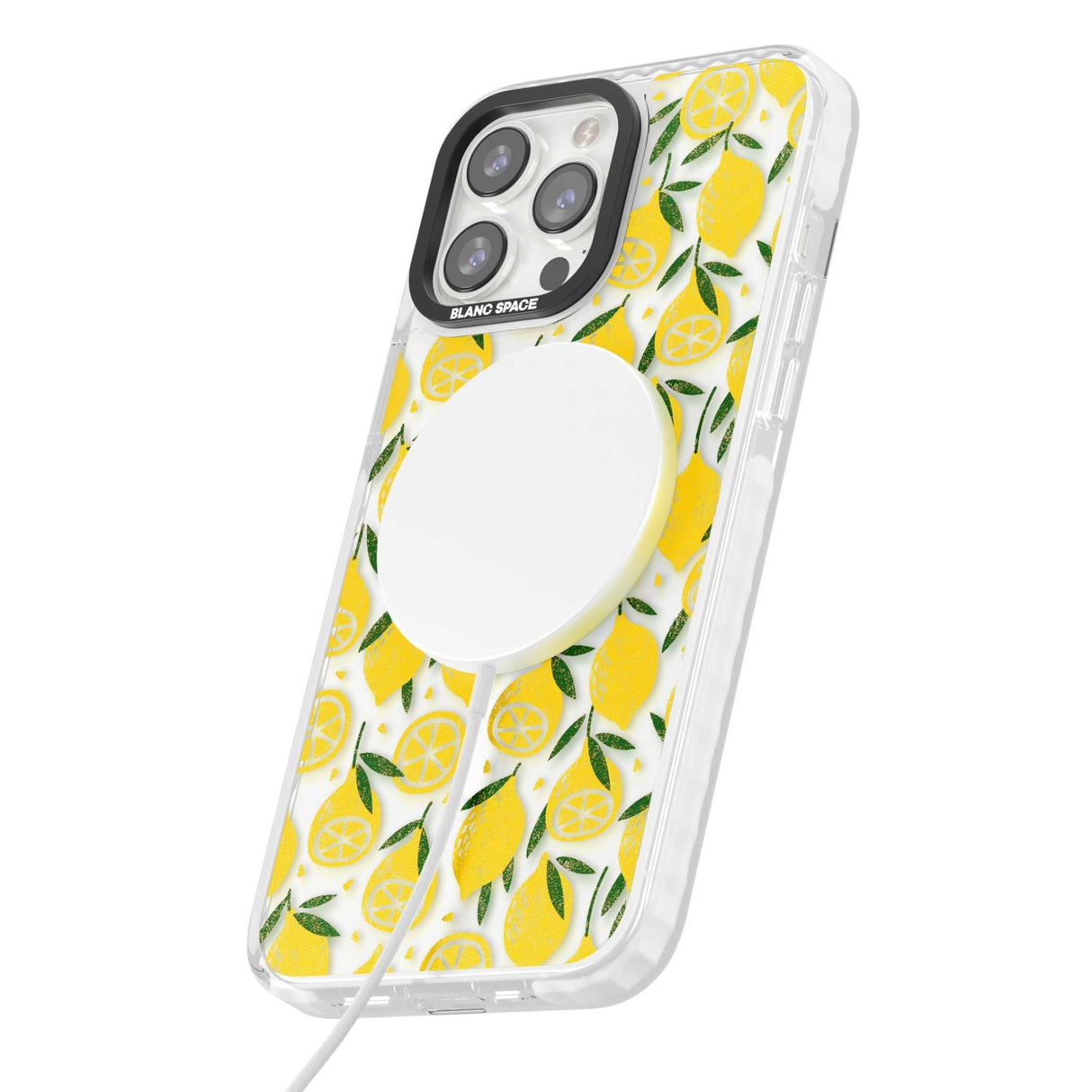 Bright Lemon Fruity Pattern