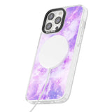 Purple Galaxy Pattern Design