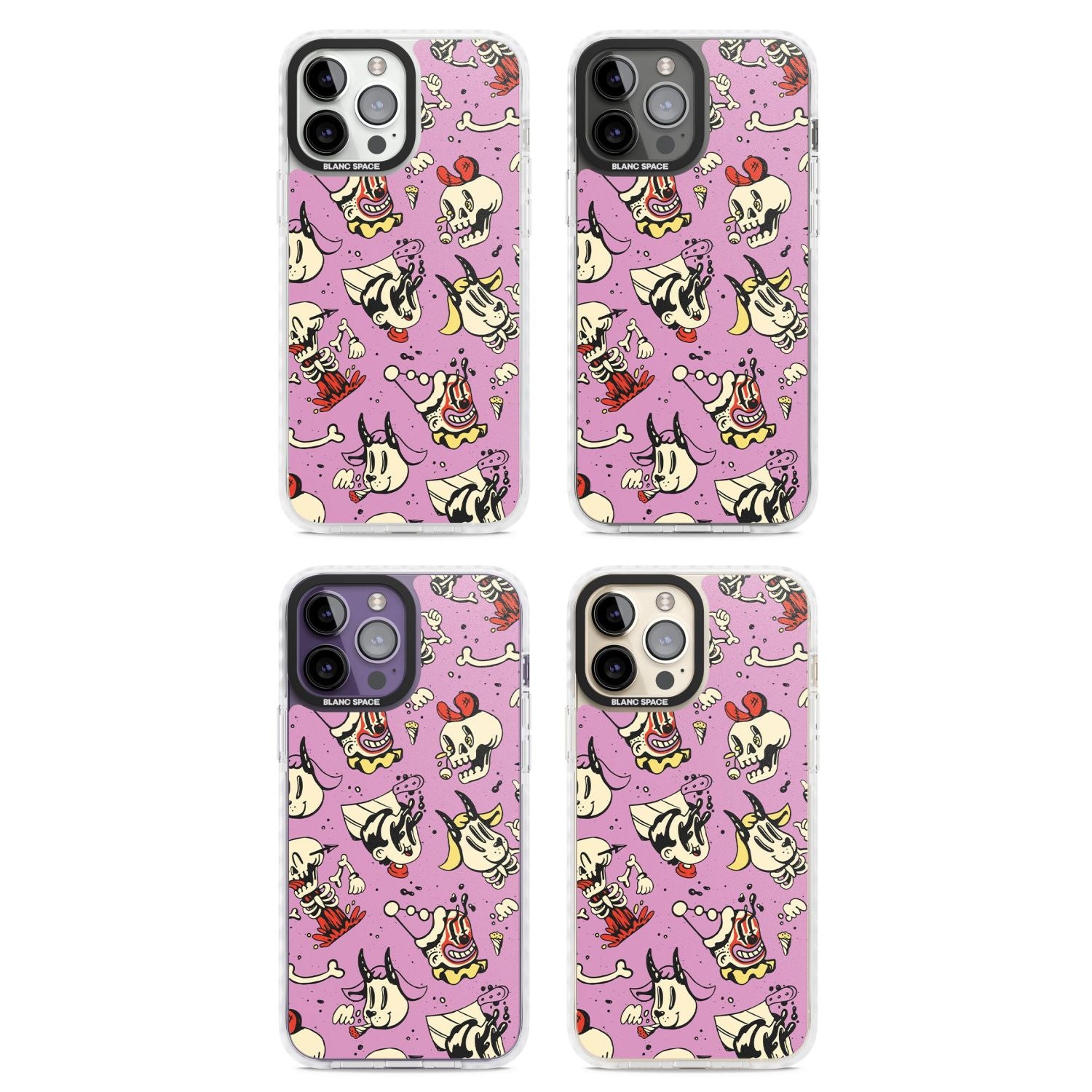 Purple Retro Halloween Pattern