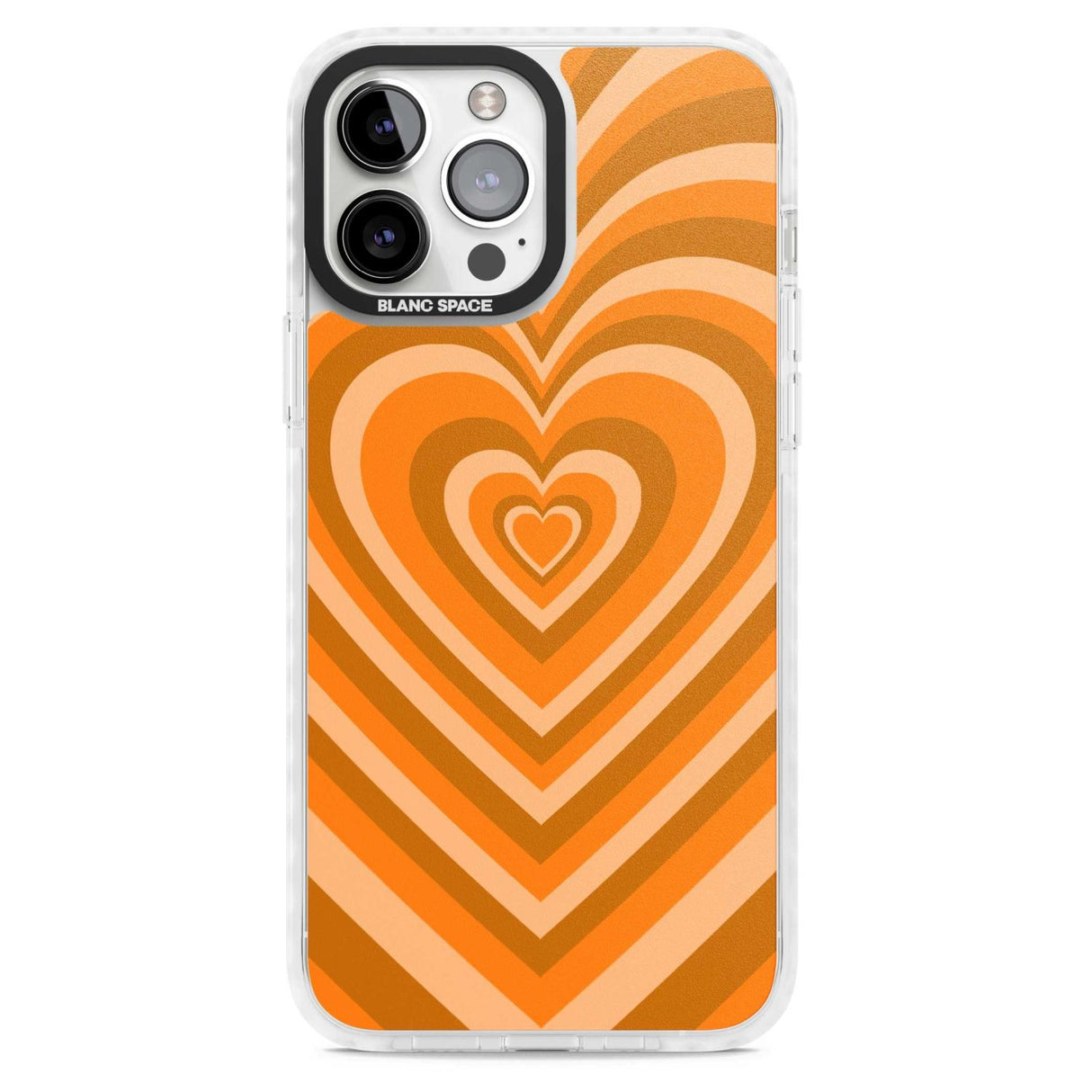 Orange Heart Illusion