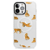 Clear Tiger Jungle Cat Pattern