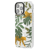 Two Jaguars & Foliage Jungle Cat Pattern