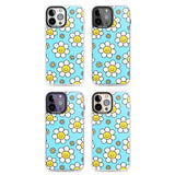 Daisy Faces Kawaii Pattern