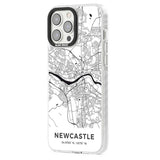 Map of Newcastle, England