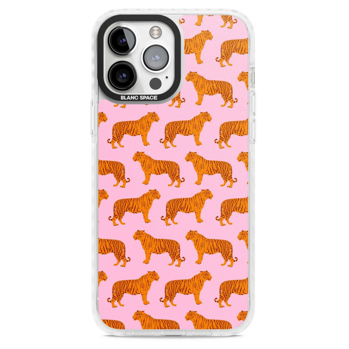 Tigers on Pink Pattern