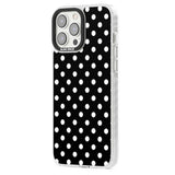 Designer Chic Black Polka Dot