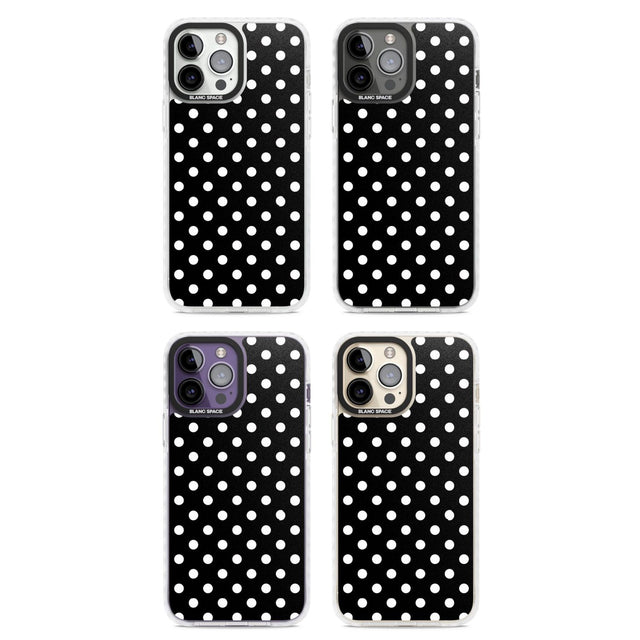 Designer Chic Black Polka Dot