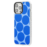 Abstract Retro Shapes: Blue Dots