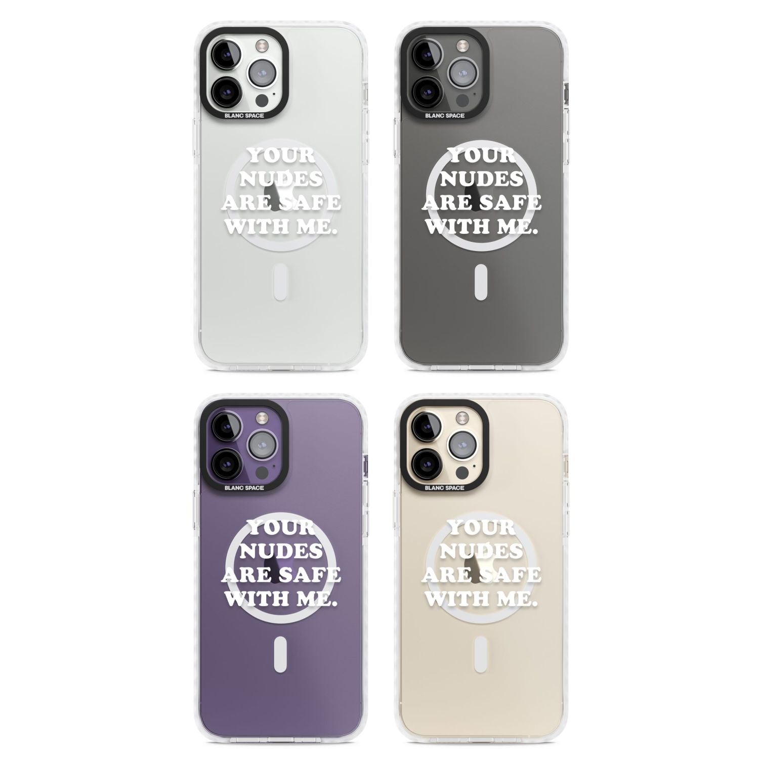 Your Nudes Are Safe White