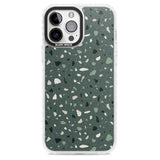 Green & Cream Terrazzo Pattern