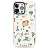 Cute Travel Pattern Cream