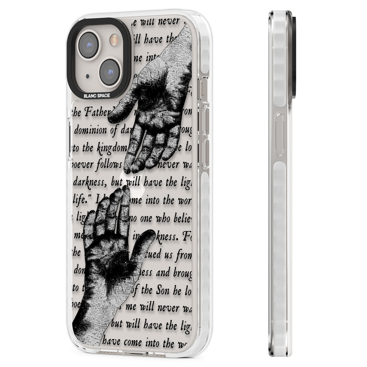 In Touch Clear Impact Phone Case for iPhone 13, iPhone 14, iPhone 15