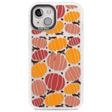 Autumn Pumpkin Patch Clear Impact Phone Case for iPhone 13, iPhone 14, iPhone 15