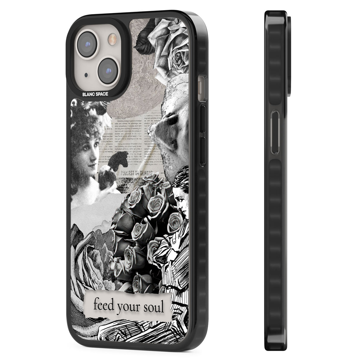 Feed Your Soul Black Impact Phone Case for iPhone 13, iPhone 14, iPhone 15