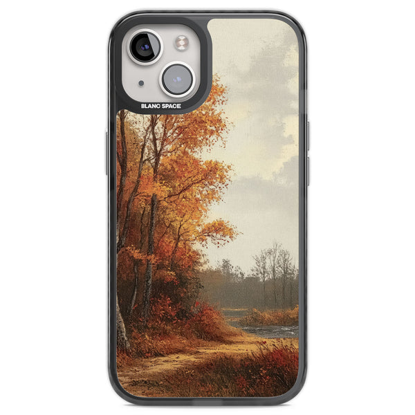 Vintage Autumn Oil Painting