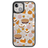 Pumpkin Pie & Autumn Treats Black Impact Phone Case for iPhone 13, iPhone 14, iPhone 15