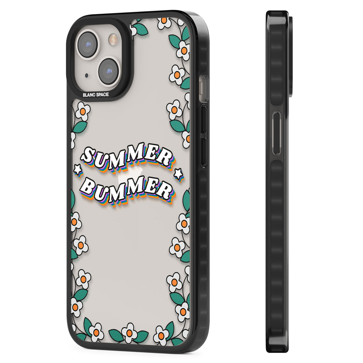 Summer Bummer Black Impact Phone Case for iPhone 13, iPhone 14, iPhone 15