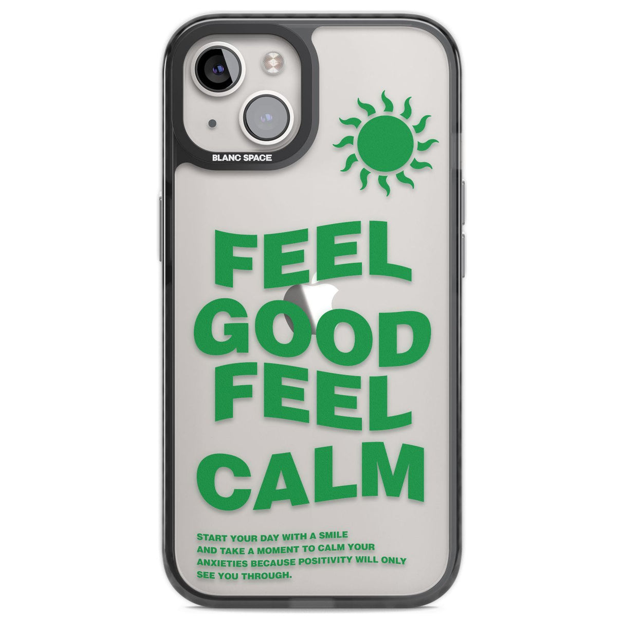 Feel Good Feel Calm (Green)Phone Case for iPhone 14