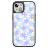 Serene Skies & Flowers Black Impact Phone Case for iPhone 13, iPhone 14, iPhone 15