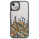 Paris Black Impact Phone Case for iPhone 13, iPhone 14, iPhone 15