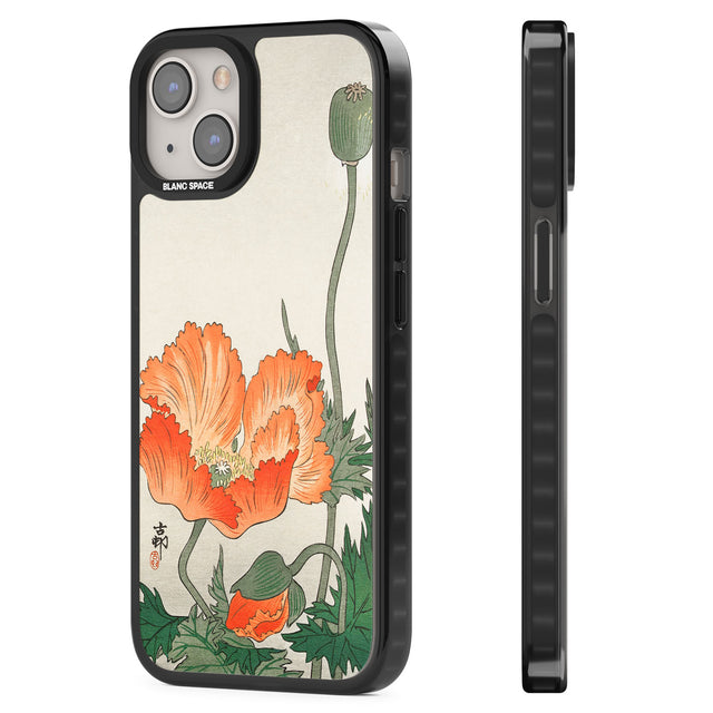 Birds and Plants by Ohara Koson Black Impact Phone Case for iPhone 13, iPhone 14, iPhone 15