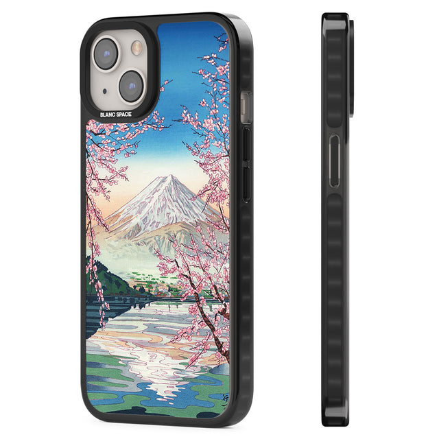 Mt. Fuji from Lake Kawaguchi Black Impact Phone Case for iPhone 13, iPhone 14, iPhone 15