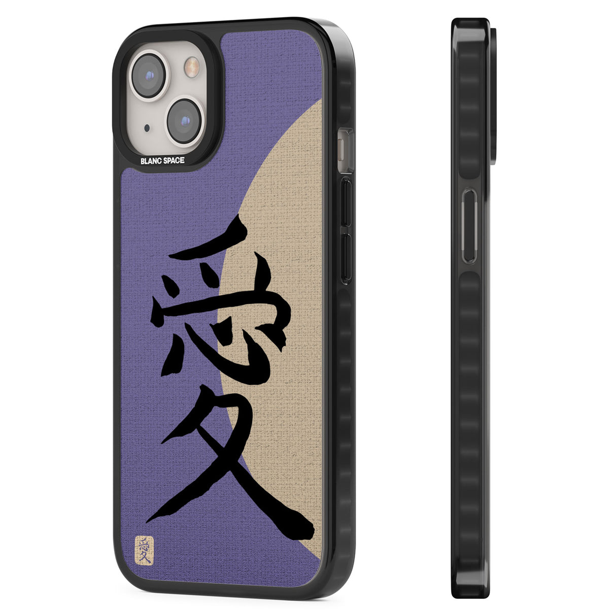 Vintage Japanese Kanji - Love Black Impact Phone Case for iPhone 13, iPhone 14, iPhone 15