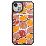 Autumn Pumpkin Patch Magsafe Black Impact Phone Case for iPhone 13, iPhone 14, iPhone 15