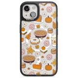 Pumpkin Pie & Autumn Treats Magsafe Black Impact Phone Case for iPhone 13, iPhone 14, iPhone 15